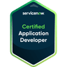 ServiceNow Zertifizierung: Certified Application Developer (CAD) · 2024