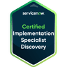 ServiceNow Zertifizierung: Certified Implementation Specialist – Discovery · 2023
